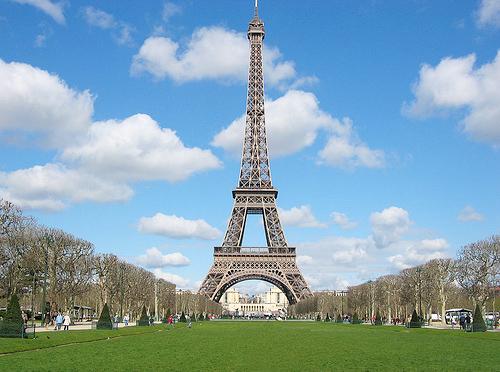 Me visit Paris